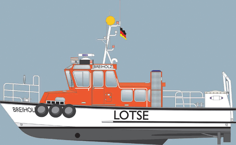  Lotsenboote Breiholz und Schlp