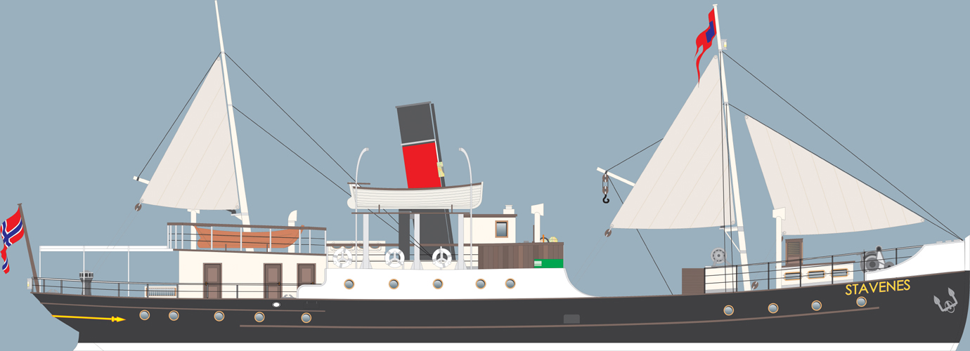  Dampfer Stavenes 
